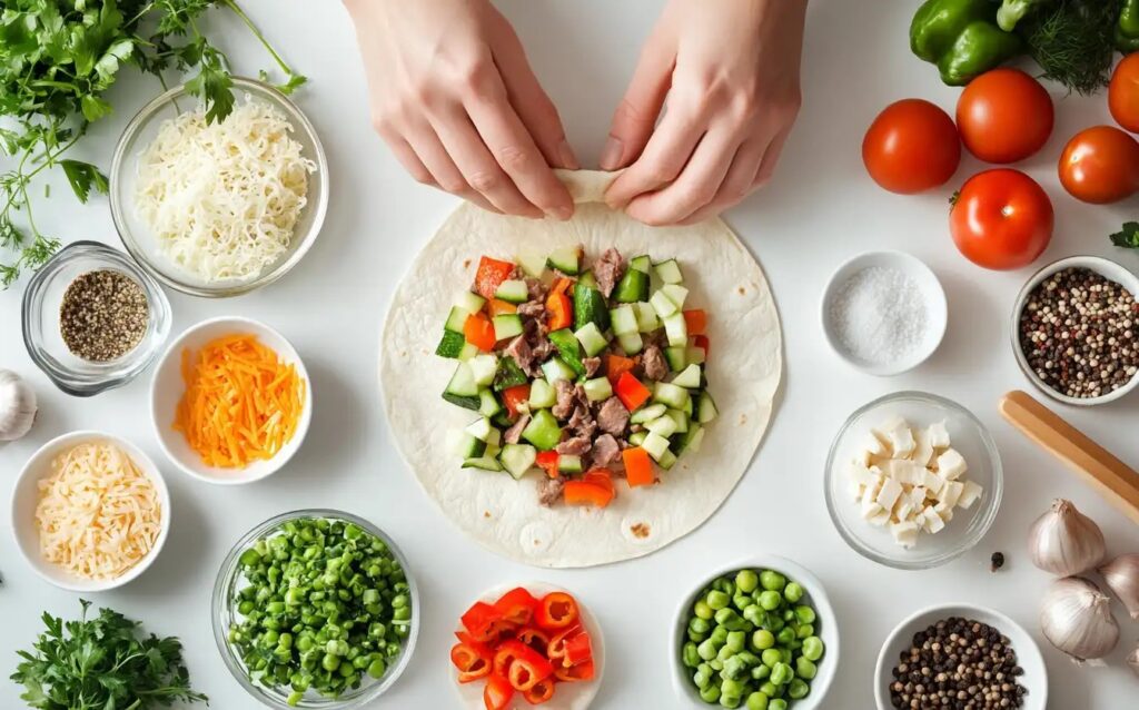How to meal prep burritos for the week