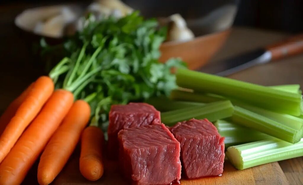 What is the difference between beef tips and stew meat?