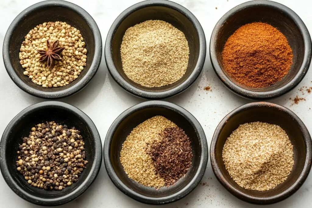 What does breyani mix consist of?