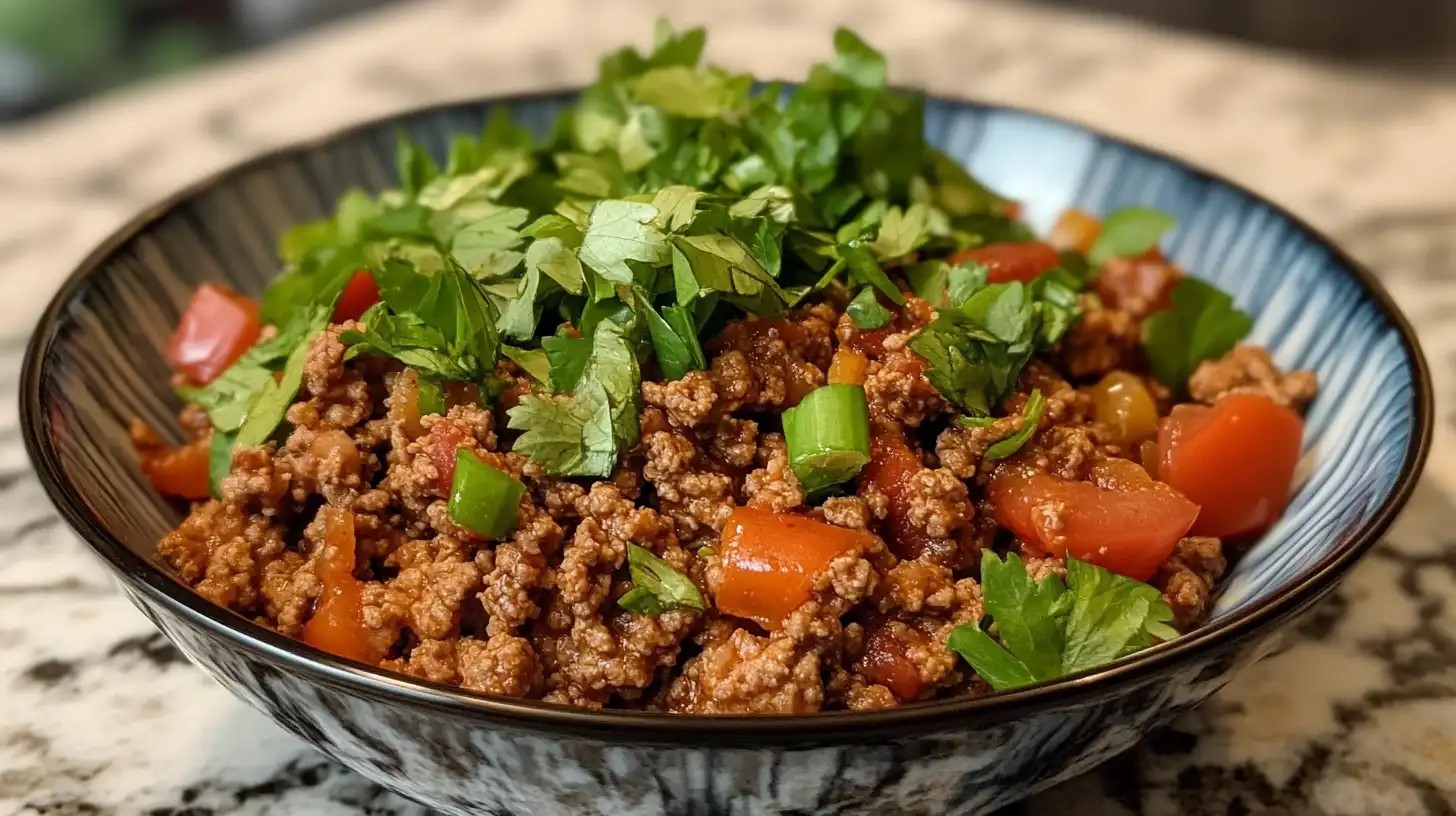 Is ground beef or ground chicken healthier? side-by-side view
