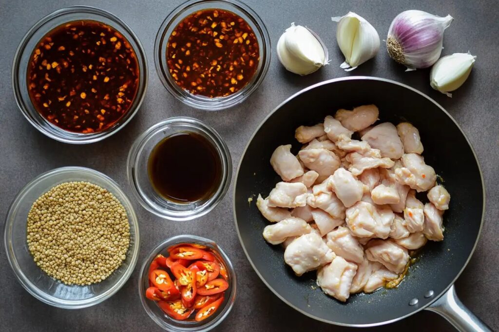 What is chicken manchurian made of