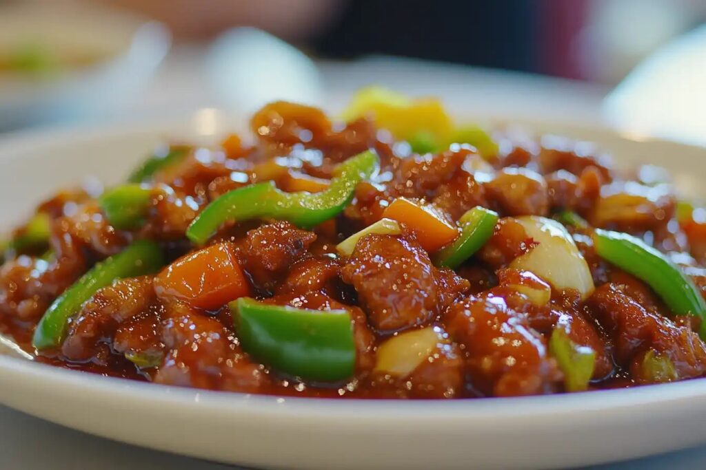 What does Manchurian chicken taste like?