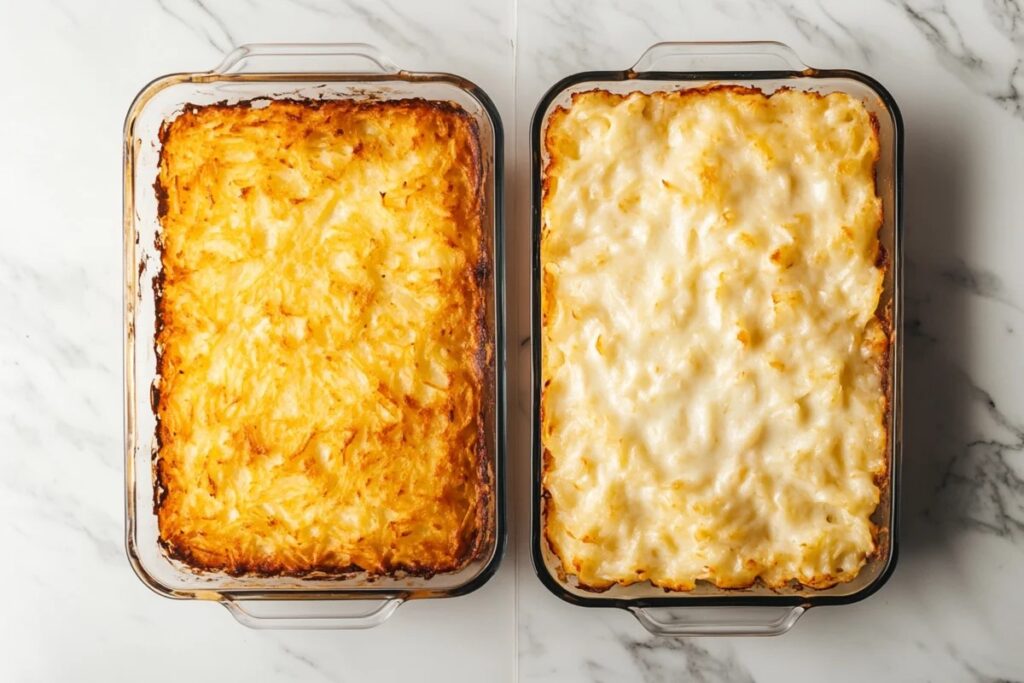 Do I have to thaw frozen hash browns for casserole?