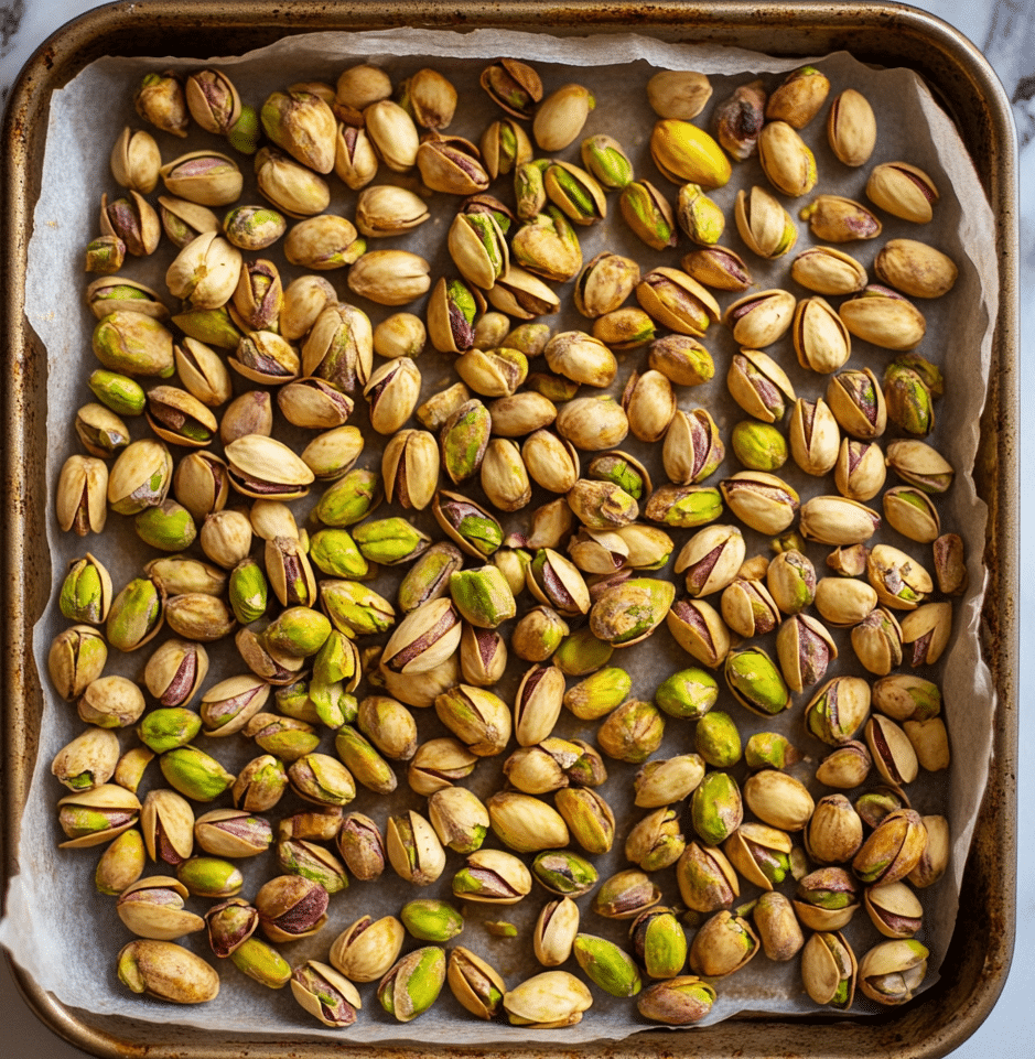 roasted pistachios