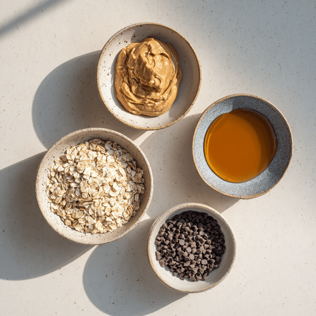 Ingredients for 4 Ingredient Protein Balls